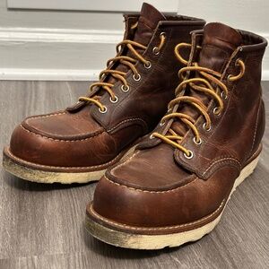 Red Wing Heritage Moc Toe Boots - Pre Owned - Excellent Condition